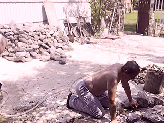 REAL SLAVERY labor - Blonde and EBONY Mistress