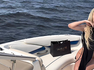 Captain fucked client on a boat