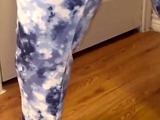 Desperate for Pee Pissing My Pants Dripping Down to My Feet