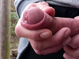 Big Uncut Cock Growing, Wanking, Edging, Cumming