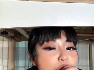 Japanese teen uses toys to pleasure pussy