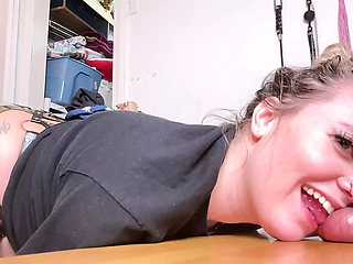 Blonde MILF Smashing Balls - Extreme CBT & Big Ass Femdom Humiliation