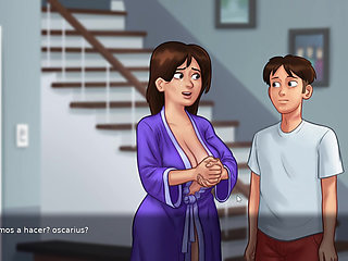 Comfort to My Stepmom - Summertime Saga