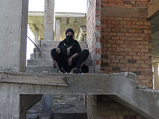 A Famous Wife From Heliopolis with a Milky Chest Closes Her Office and Goes Out to Please Herself