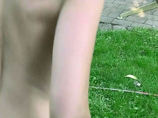 Blonde Slut Didn't Have Sex for 4 Weeks!!