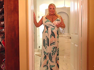 Stripping Out of My New Dress for You