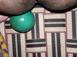 Ass fingers and bowl fucking