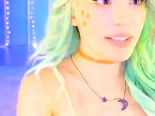 Blonde Teen Sucking Big Cock