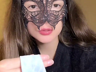 Dirty Used Panties Show - Pantyhose Pulled Down, Panty Liner & Russian Dirty Talk