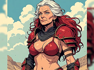 Anime Style Sexy Warrior MILFs