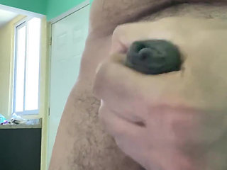 POV Long Cock Cumming Hard