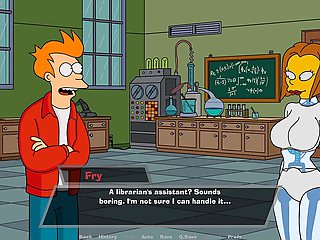 Lustfield orgy game hentai parody with wild sex action featuring Marge Simpson