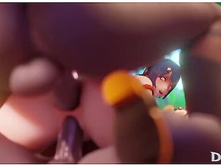 Genshin Impact - Xianling Fucked And Creampied - Car Toon