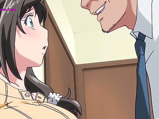 Hentai babe with huge tits gets fucked deep, moaning in animated bliss
