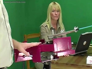 Olivia Spanking Machine - Bare Back Whipping