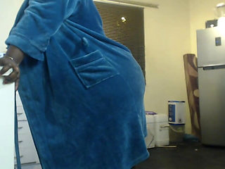 Busty BBW Teasing Around