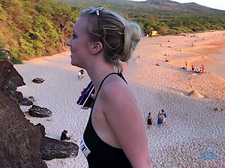 Amateur French Teen Outdoor softcore
