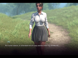 Village Slut Tranformation - Busty Dirty Blonde University Girl Gets Lost in a Strange Village