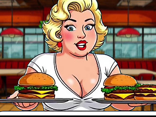 Cum Menu: Married Waitress Was Fed Delicious Cum in a Restaurant