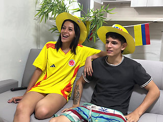 My Latina Best Friend Is Waiting for Me Without Panties and Bets Her Wet Pussy if She Wins Her Tea Special of the 2026 World Cup