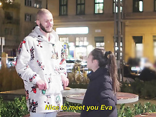 Petite Italian Eva Generosi Public Pickup For Creampie - Cum Inside Teen Pussy