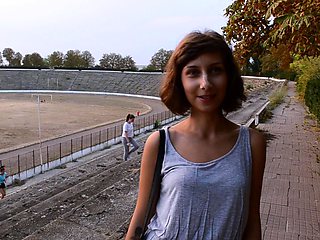 Amateur Teen with Huge Dildo Masturbating on Webcam