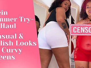 Annacutiepiie - Shein Summer Try-on Haul Sexy & Stylish Looks for Curvy Queens