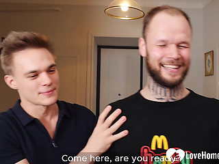 Best friend surprised me with a naughty babe