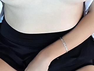 COLLEGE GIRL TOUCHES WITH HER STEPFATHER BY VIDEO CALL