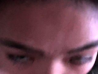 Japanese teen blowjob with creamy mustache