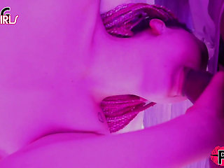 Behind the scenes teen blowjob