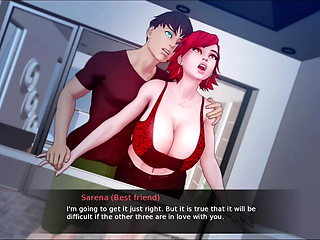 Confined with Goddesses Cap 37 Orgy with the 4 Girls of the House at the End of This Story