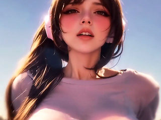 Best scene anime 18 Years old Aida Martinez.