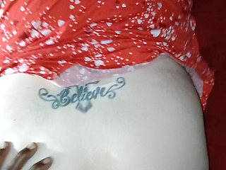 Anal Training Lube up the Ass and Insert