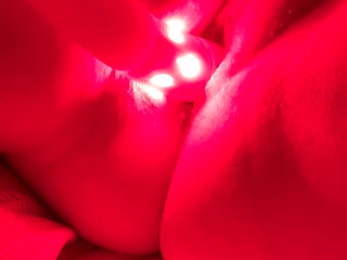 Red Light Dildo Play