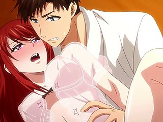 Wild vacation night with my naughty girlfriend in anime style