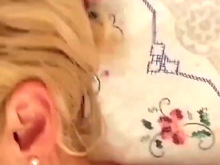 Amateur Blonde Mature Wife Enjoys Oral Sex and Cum on Tits
