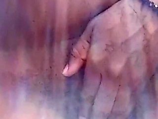 Rubbing My Clit Pushing Deodorant Bottle Out My Pussy Peeing Outdoors