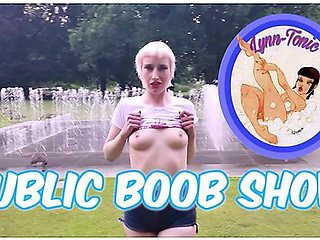 Lynn-tonic - Public Boob Show