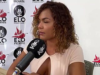 Carla Morelli showcases off her tiny tail