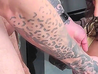 Stepdad Doesn't Mind Fucking His Big-assed Stepdaughter While His Wife Is at Work