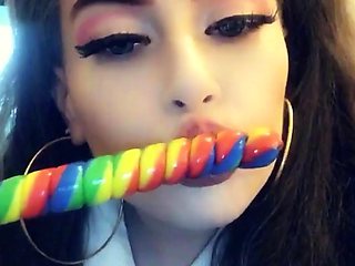 Hot amateur teen blowjob and facial HD video