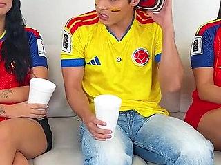 We Bet a Soccer Match Against Some Spanish Female Fans and Ended up Fucking Their Asses
