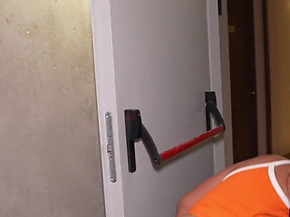 I Fuck Brunette Curvy Latina on the Porch Stairs