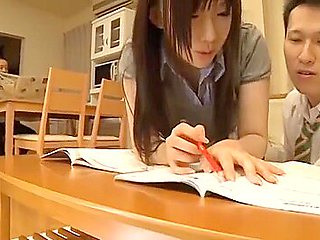 MXGS 496 - Cute Tutor Fucked by student 18+ and his Family