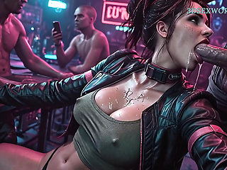 Gangbang Party: Panam Palmer x Cyberpunk (Realistic 3D Gameplay) Ultra Quality