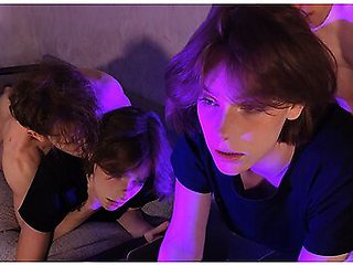 Watching Anime With My Stepsister Ended With Rough Sex. I Love Her Cute Moans