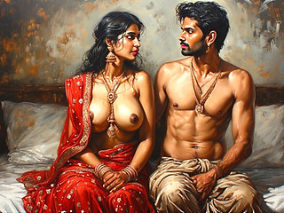 Bhabhiji wants her daughter's boyfriend's cock as she watches her getting fucked by his huge massive cock