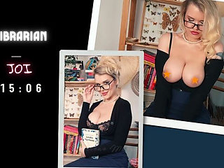 Librarian JOI. Double Cumshots, Tasks, Instructions