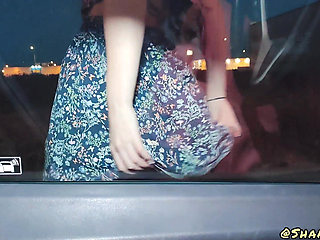 She Made Me Cum on Her Thong in My Car